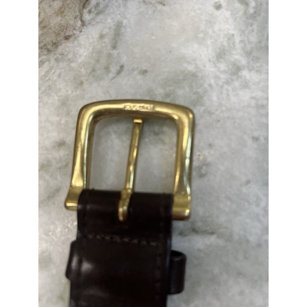 Vineyard Vines Belt SZ 30 Blue Boat Propeller Nautical Canvas Leather Men - Picture 5 of 12